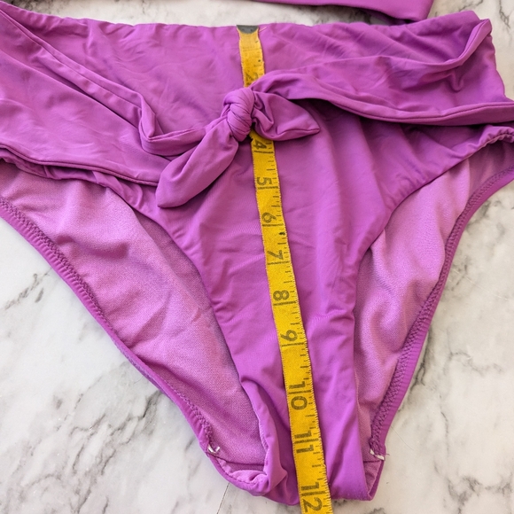 Women's Daniel Cremieux Purple Bikini size medium - Picture 5 of 7